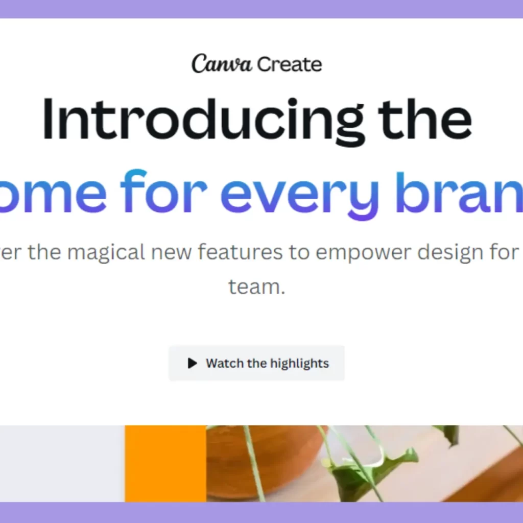 Canva AI-powered features